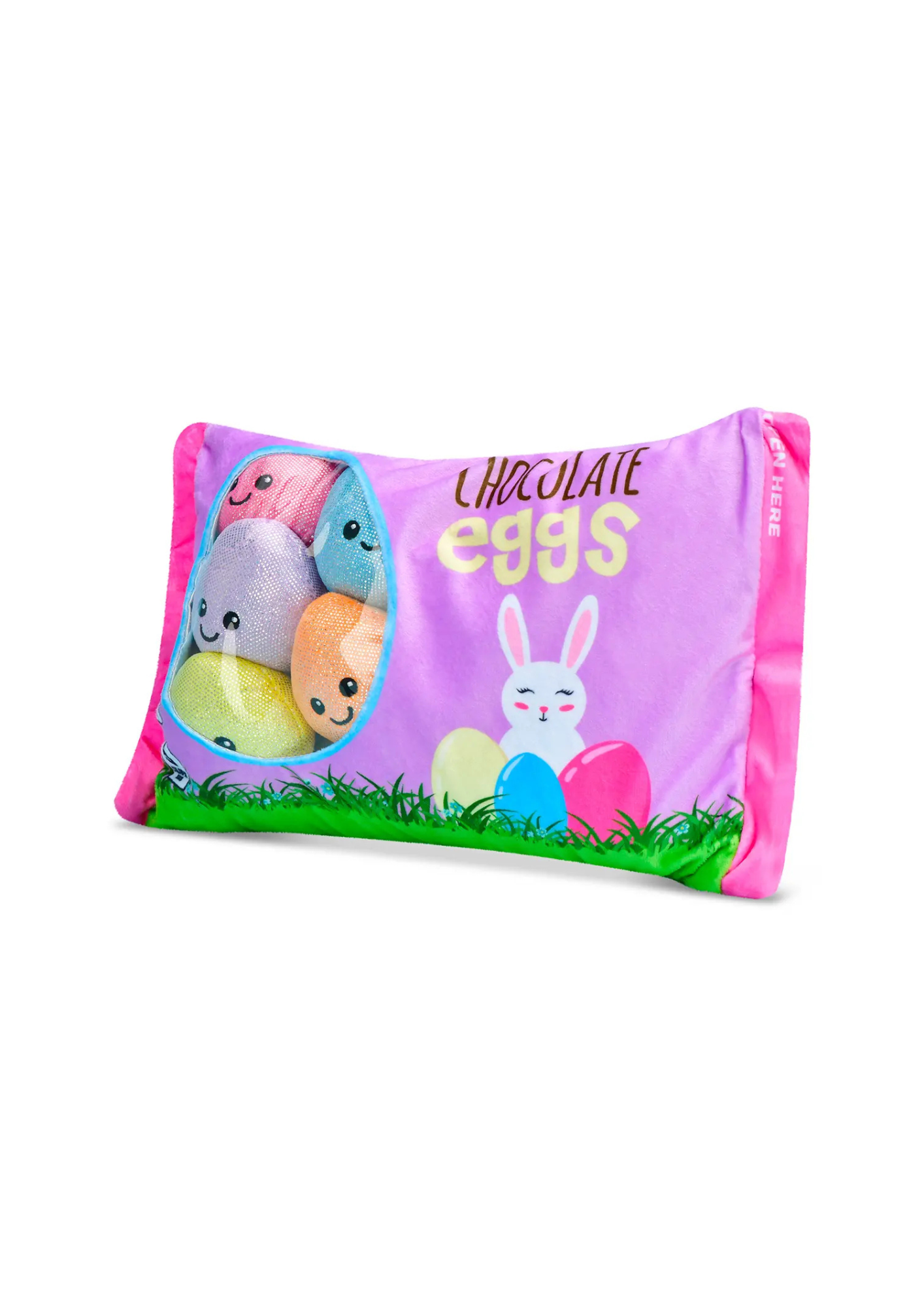 Chocolate Easter Egg Buddies Packaging Fleece Plush