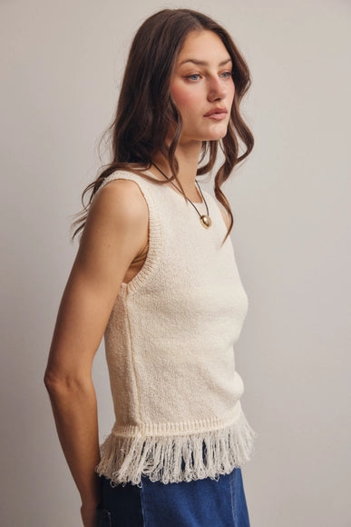 Ava Fringe Hem Top