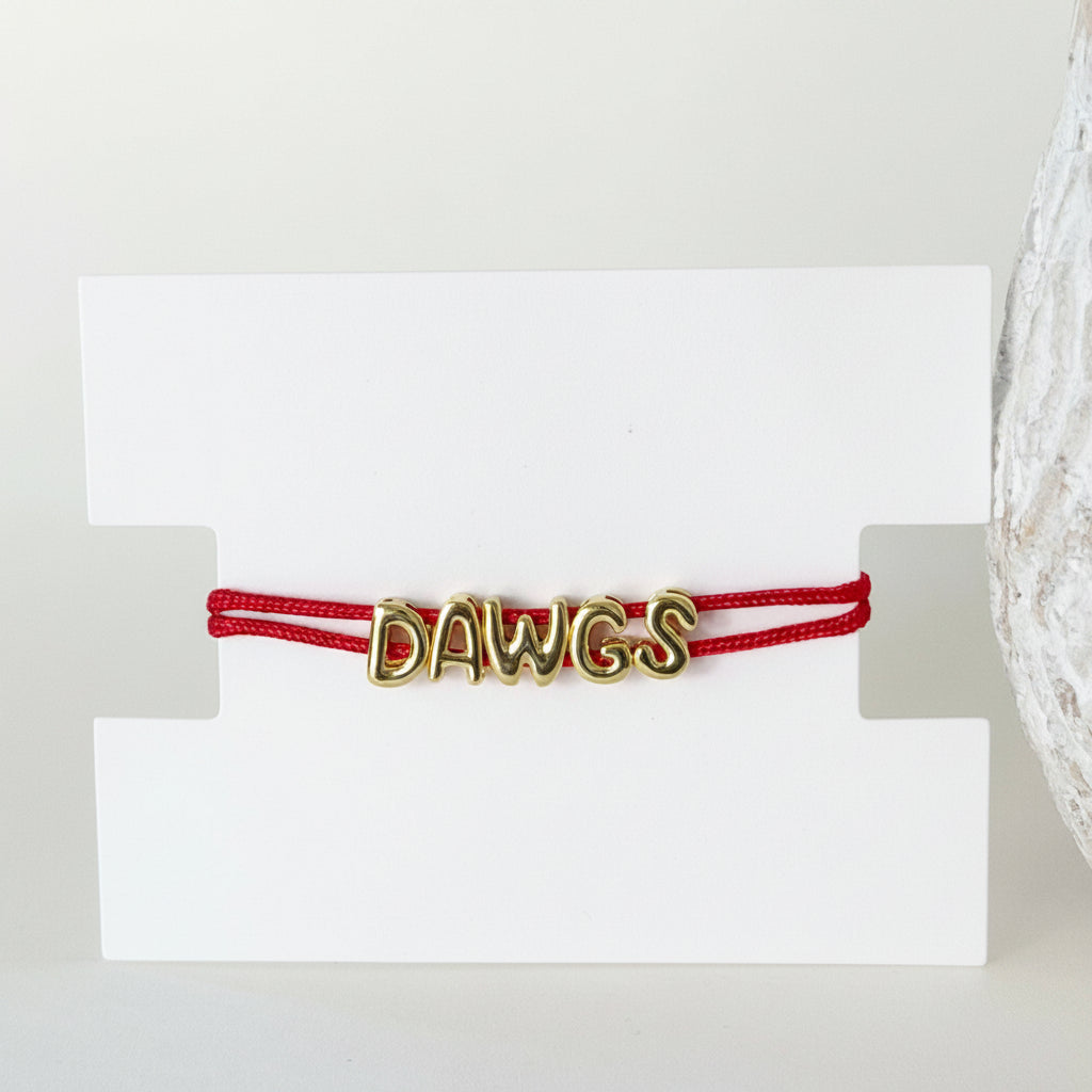 Collegiate Cord Bracelet
