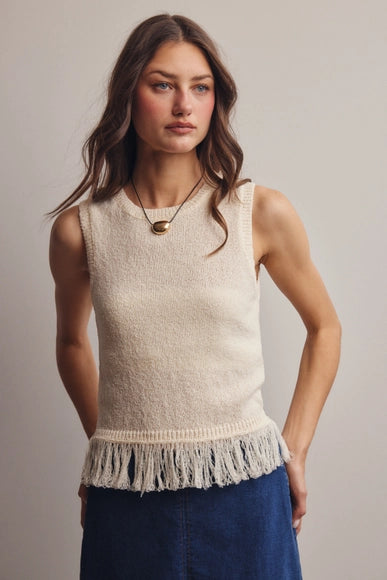 Ava Fringe Hem Top