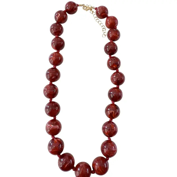 Mabry Chunky Beaded Necklace