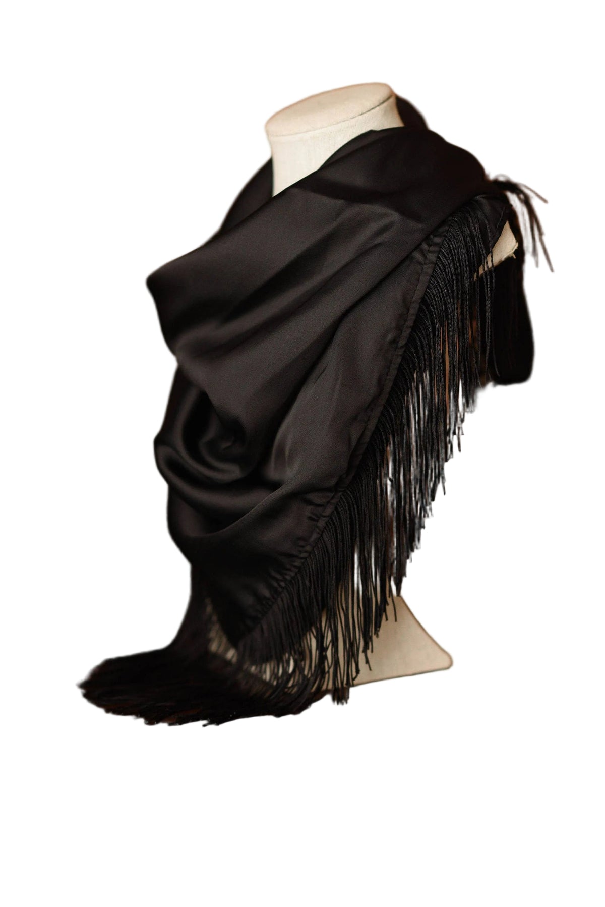 Solid Fringe Scarf