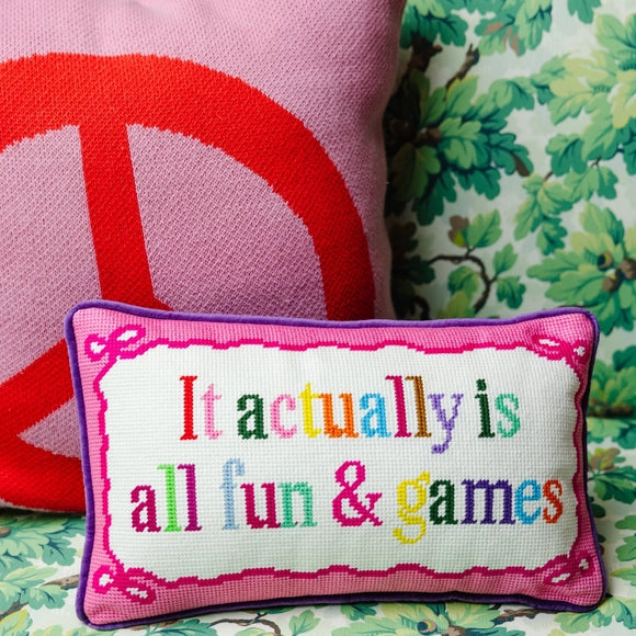 Needlepoint Pillow