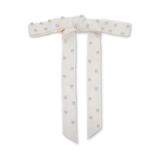 Embellished Bow Barrette