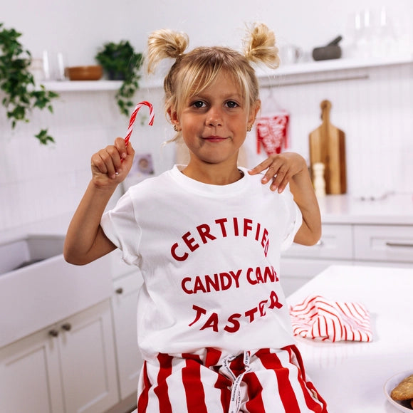 Kids Certified Candy Cane Taster Tee