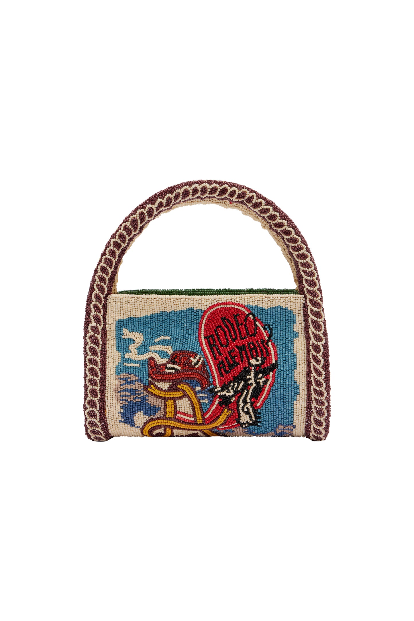 Ace Beaded Barrel Bag