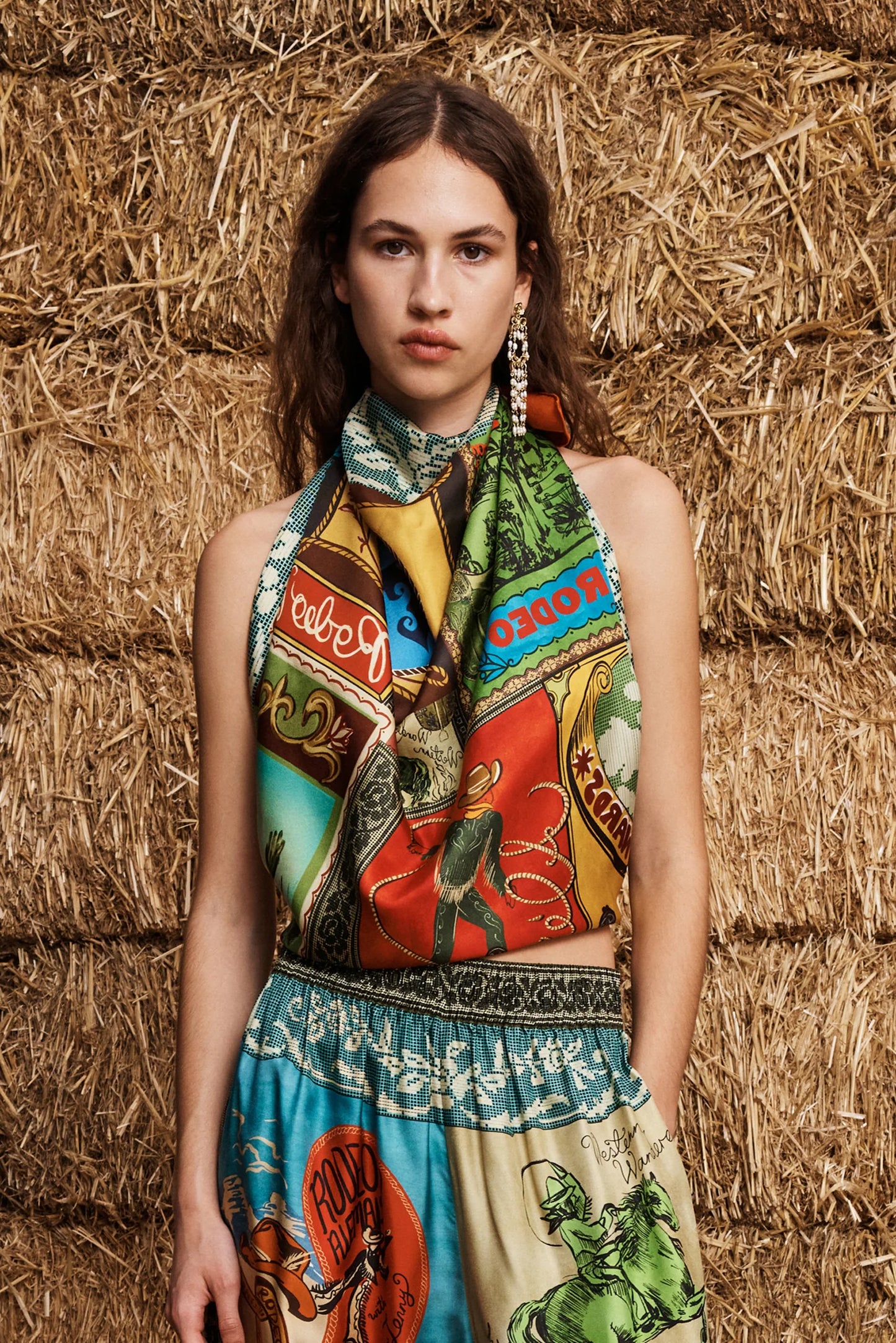 Ace Silk Scarf