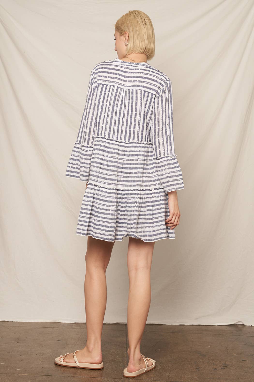Daisy 3/4 Sleeve Mini Dress