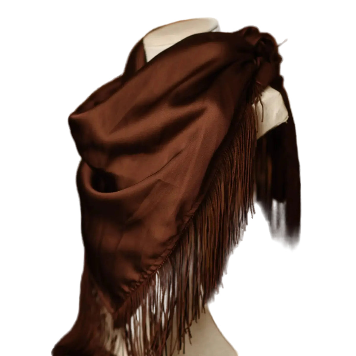 Solid Fringe Scarf