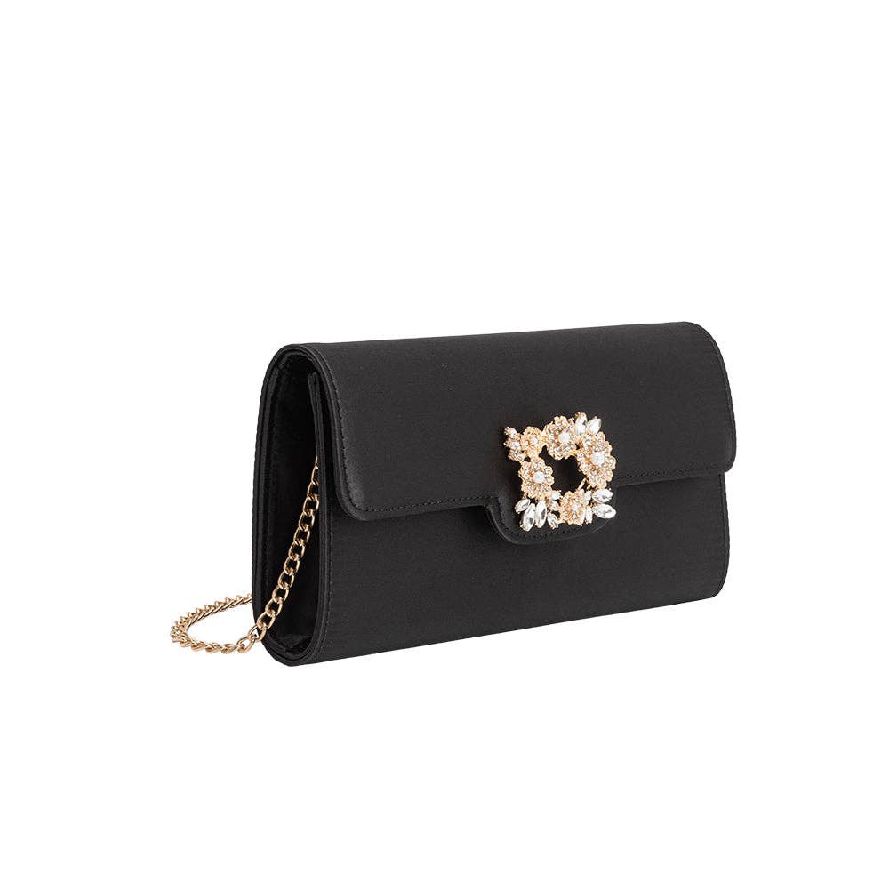 Elodie Satin Crossbody Bag
