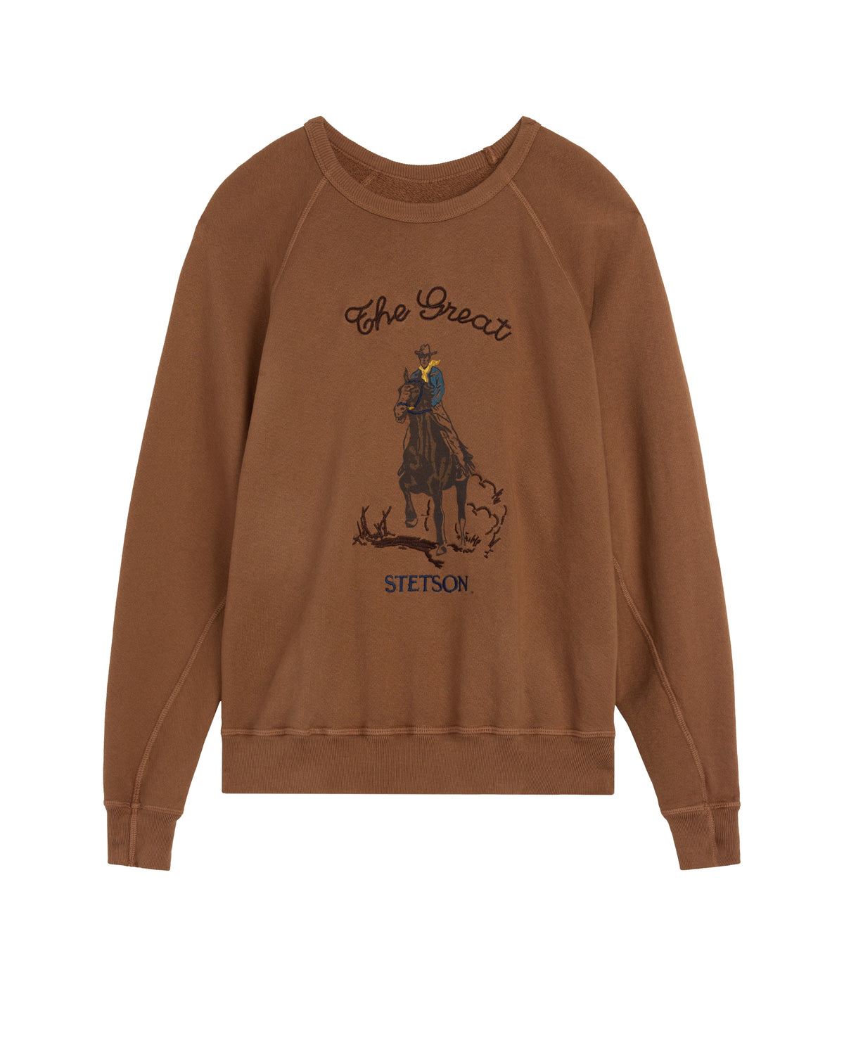 The College Sweatshirt W/ Stetson Graphic