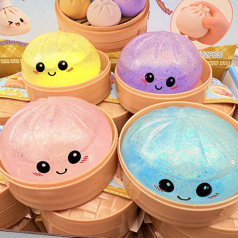 Glitter Dumplings Squishy Toy