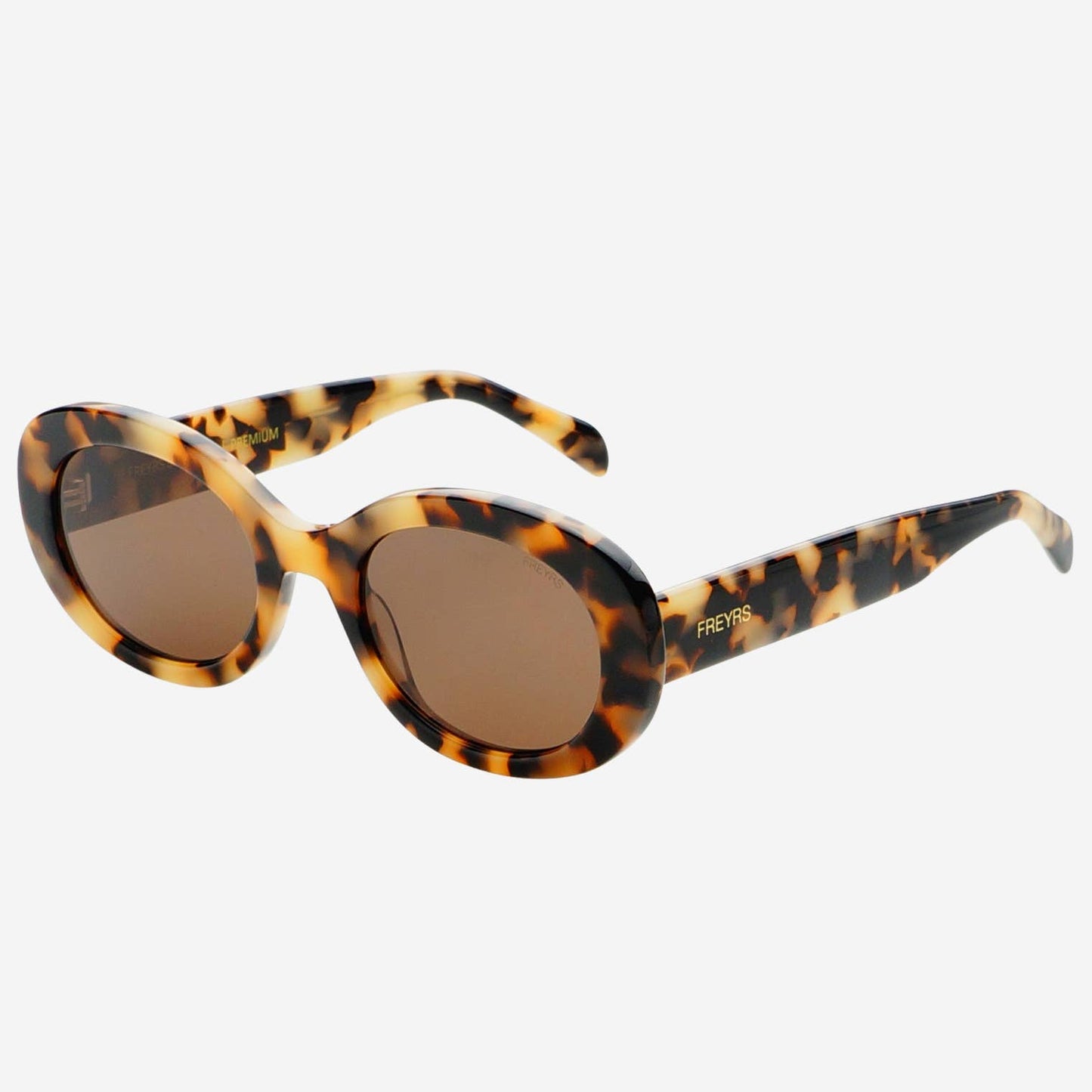 Aria Acetate Oval Sunglasses