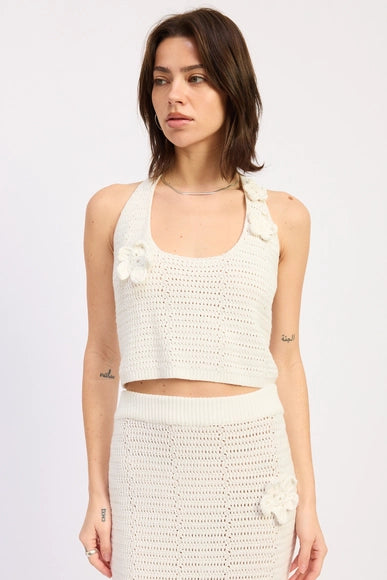 Calista Crochet Top