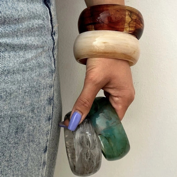 Irregular Translucent Bracelet