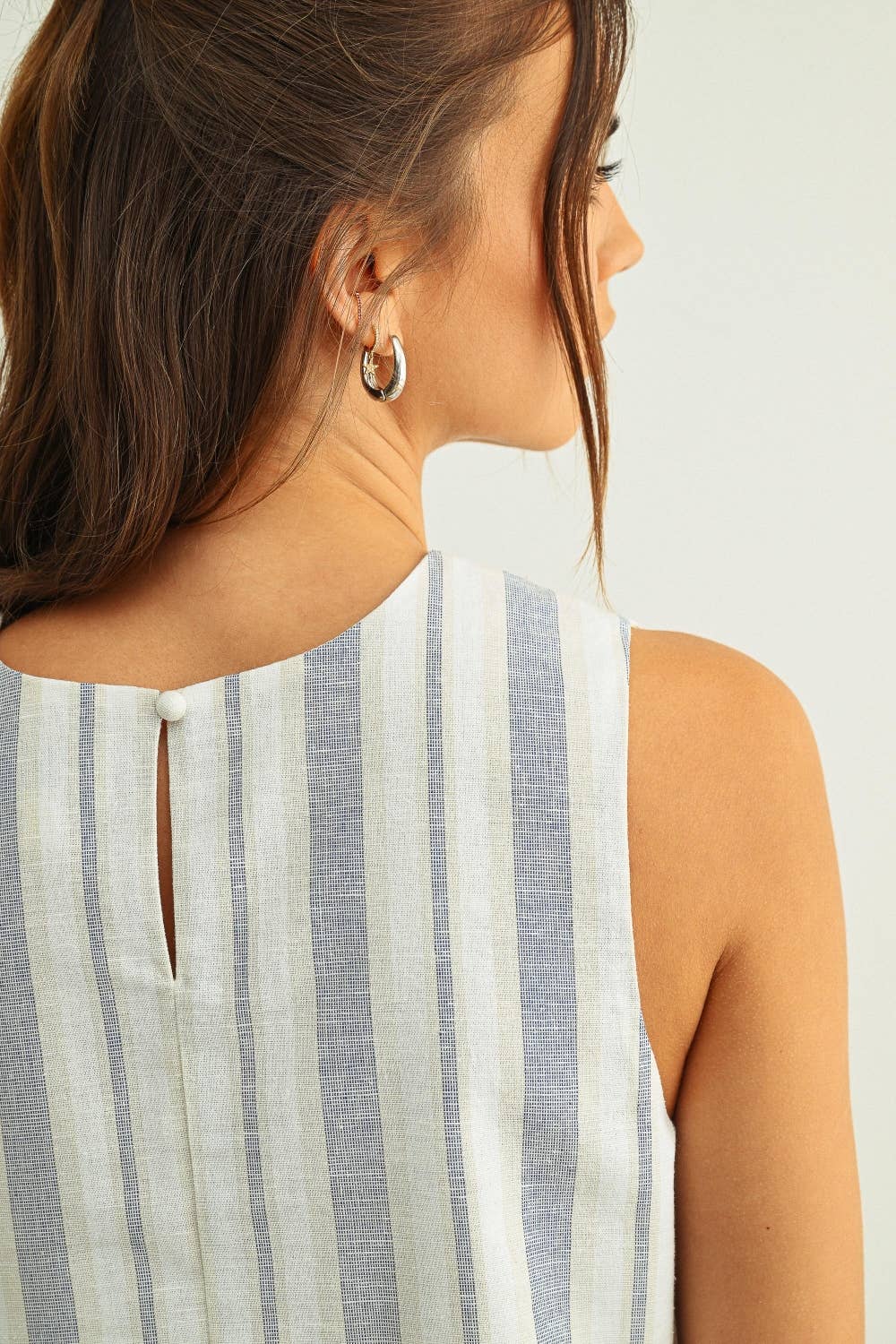 Ellie Striped Crop Top