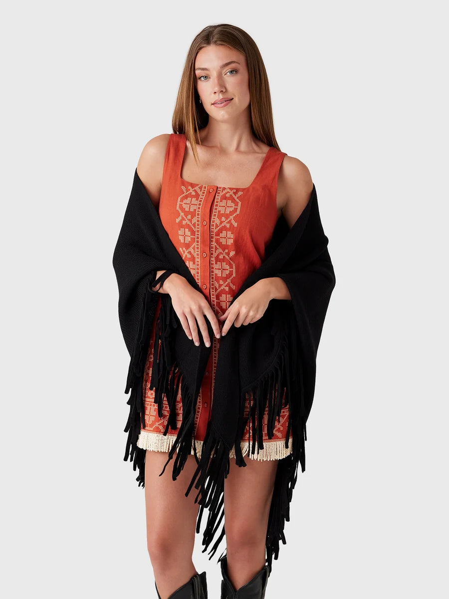 The Big Sweater Fringe Scarf