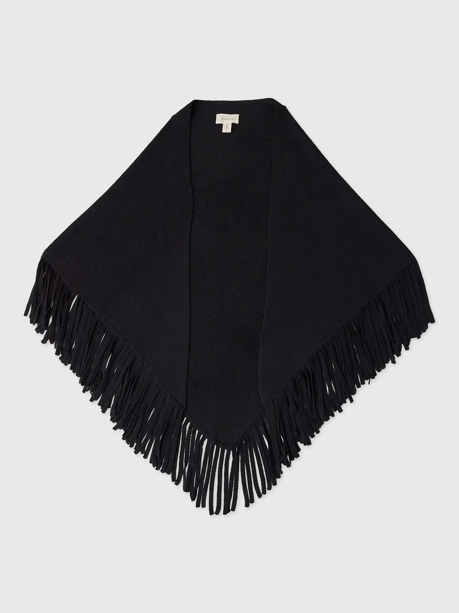 The Big Sweater Fringe Scarf