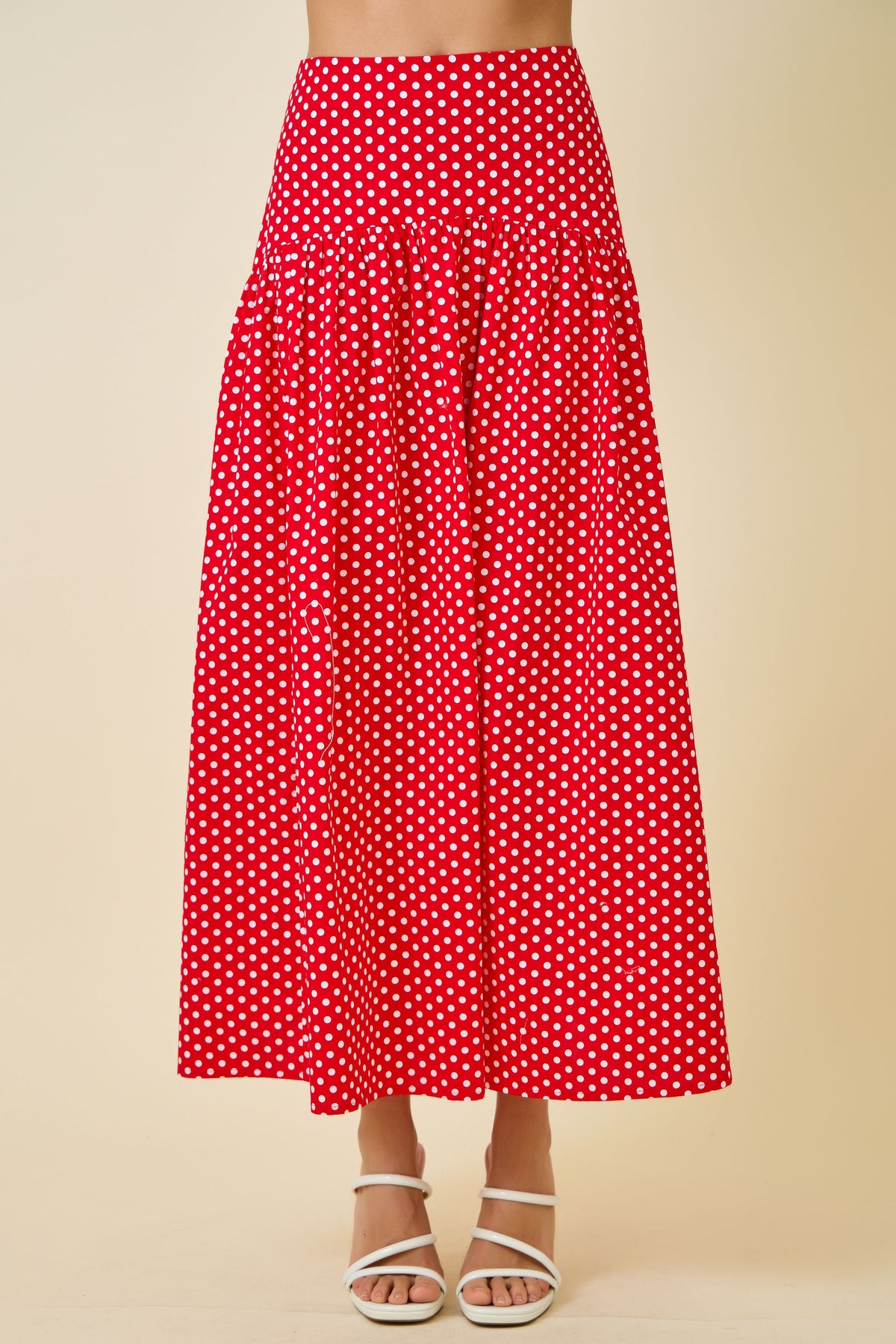 Evie Flared Maxi Skirt