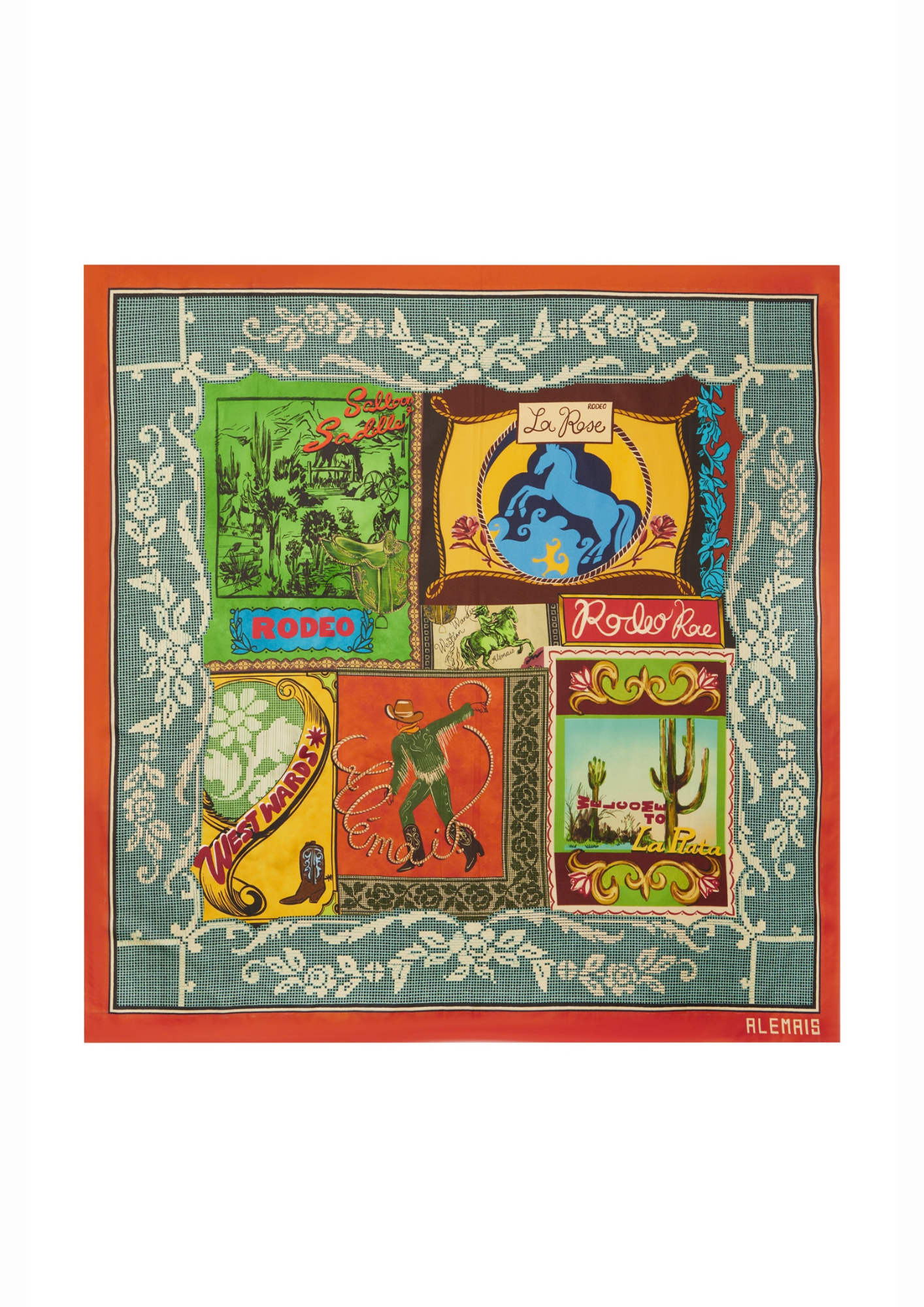 Ace Silk Scarf