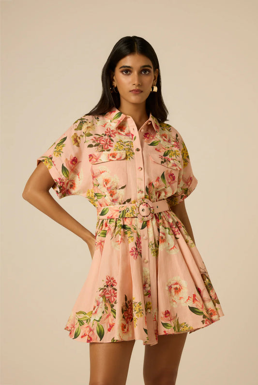 Ayla Buckle Short Dress