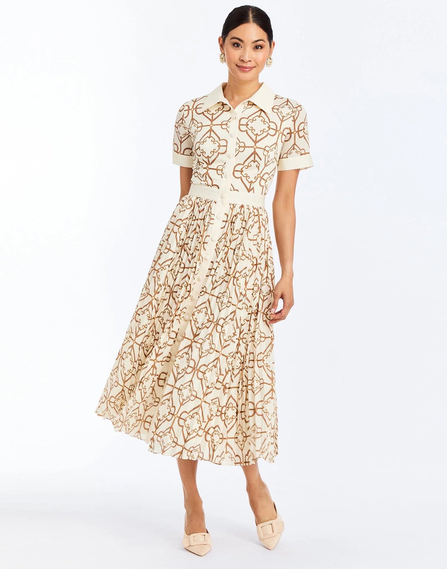 Billie Collared Shirt Dress