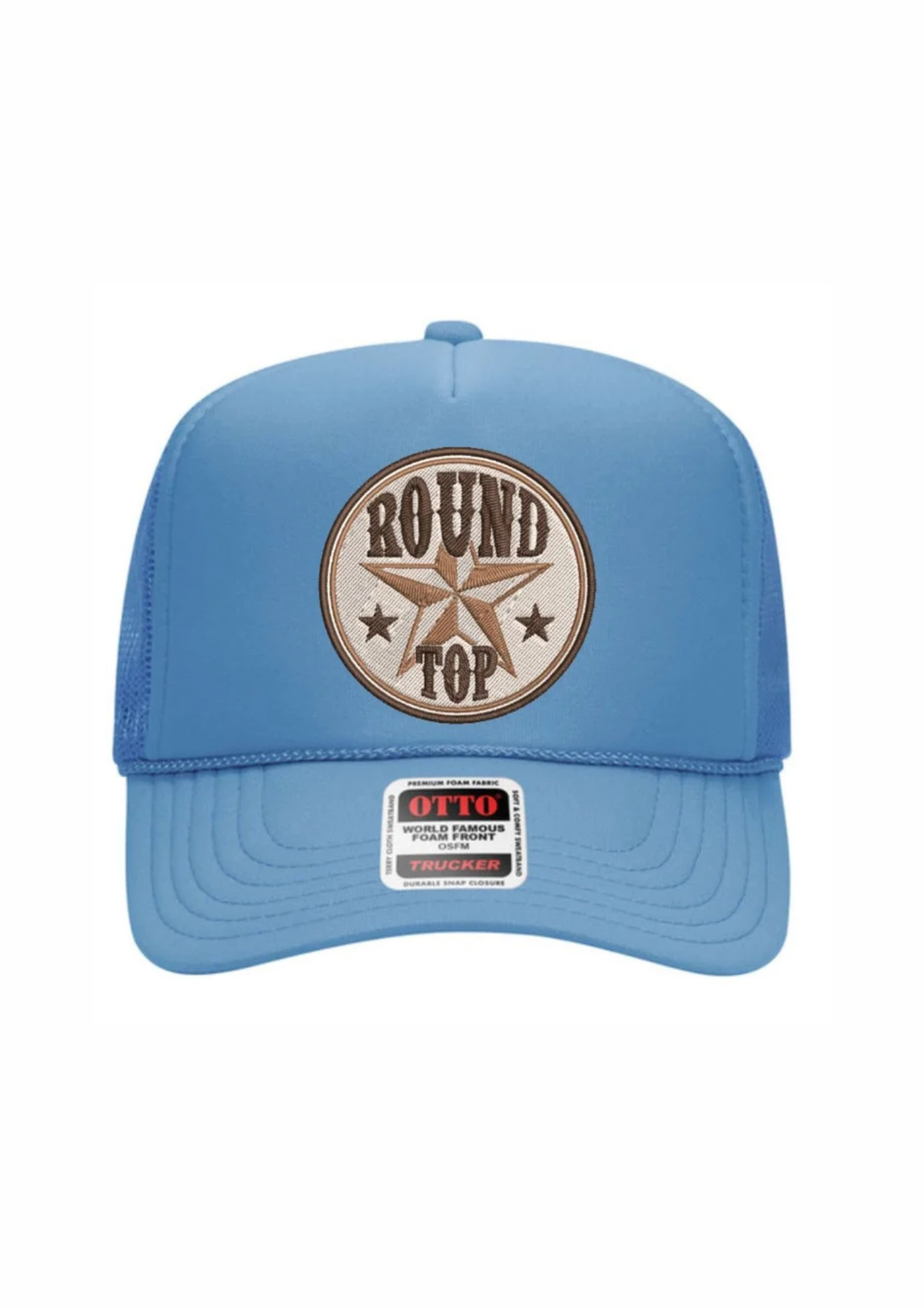 Round Top Star Trucker Hat