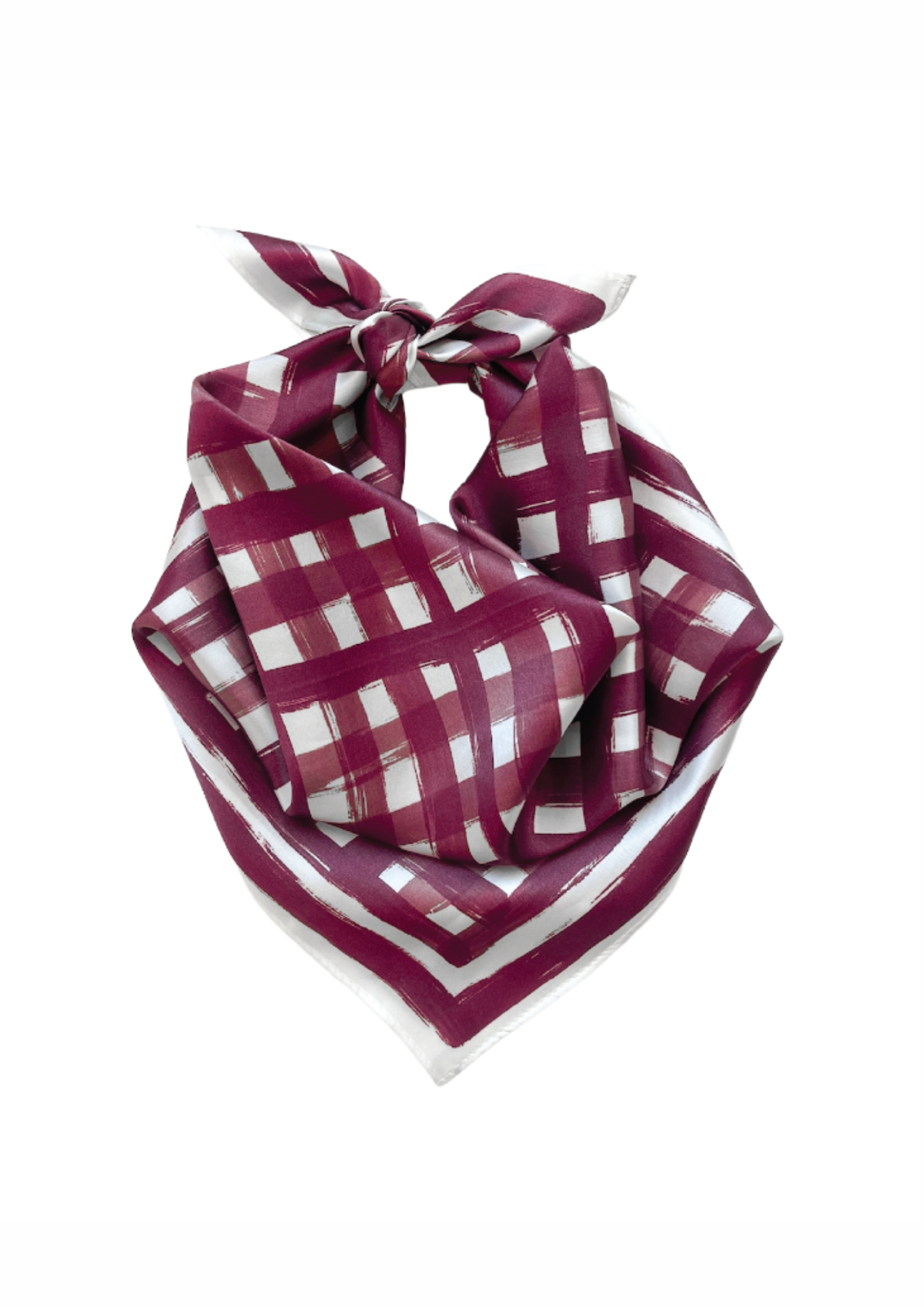 Tailgate Check Scarf