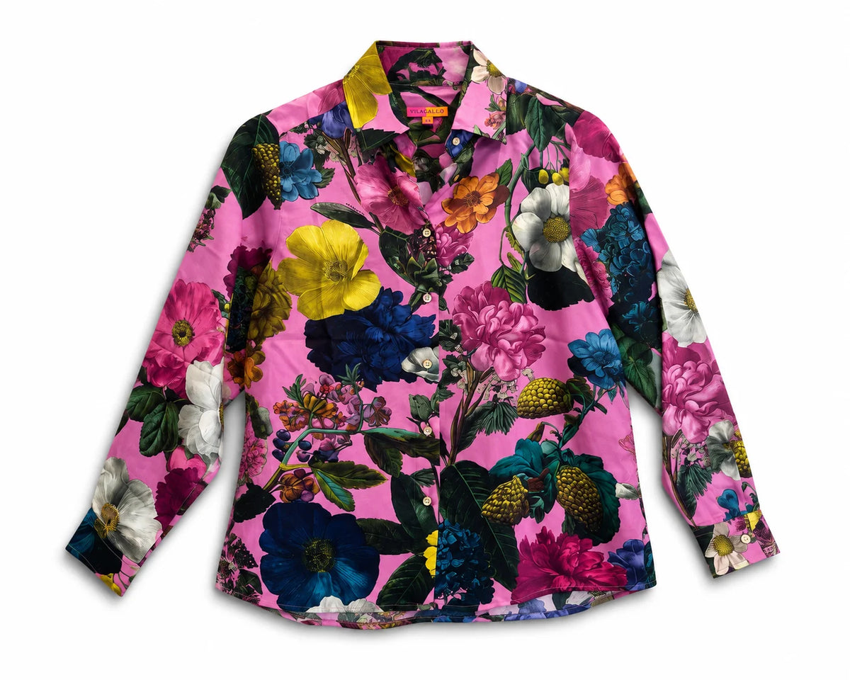 Floral Silk Shirt