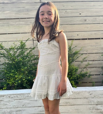 Sally Girls White Dress