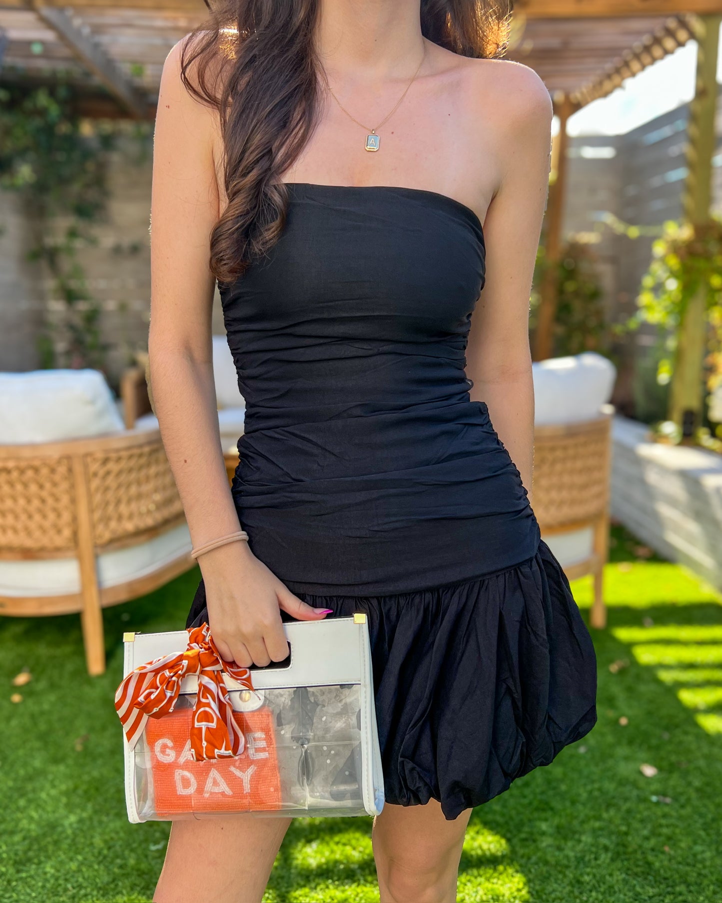 Tory Ruched Mini Dress