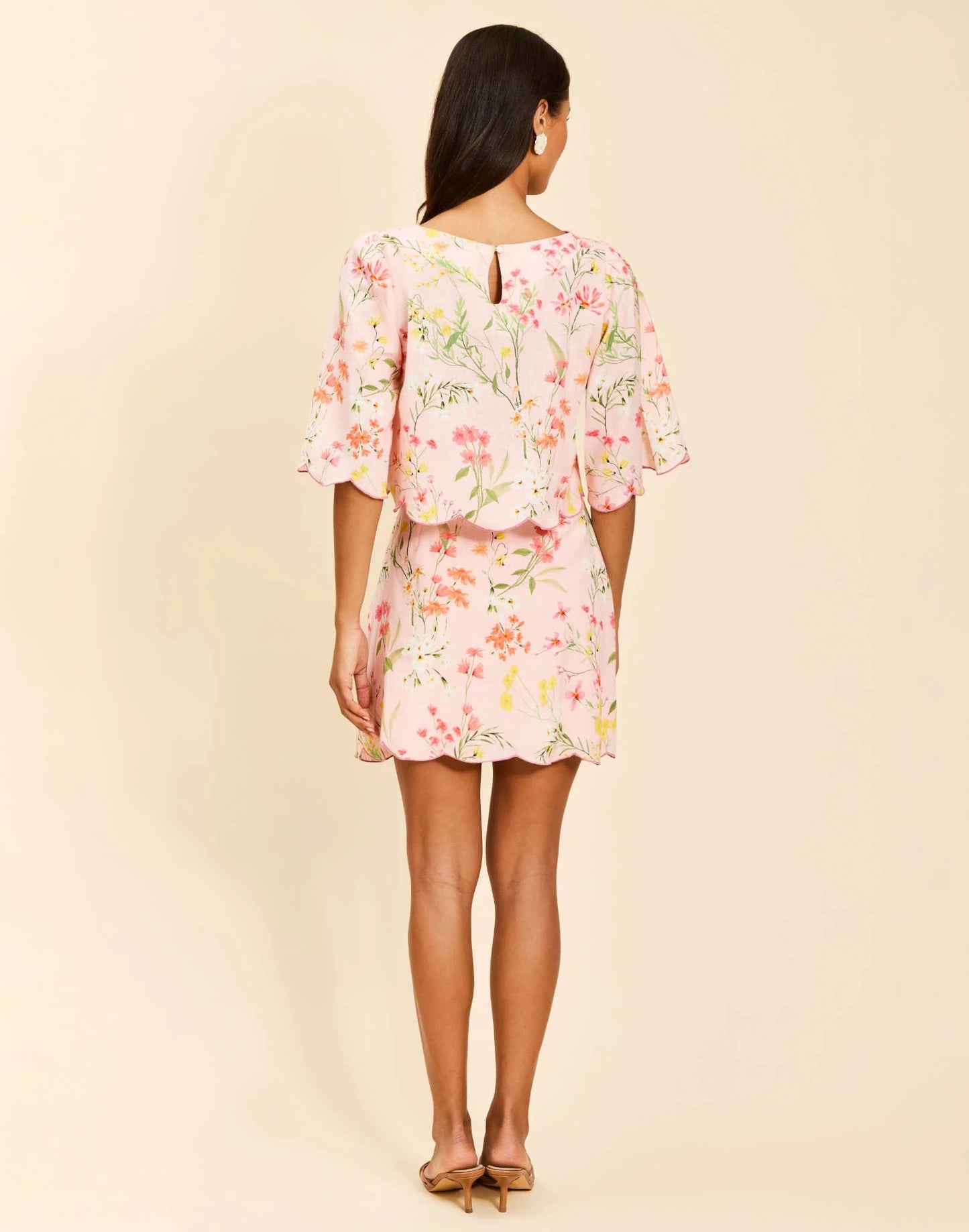 Charlize Scallop Top