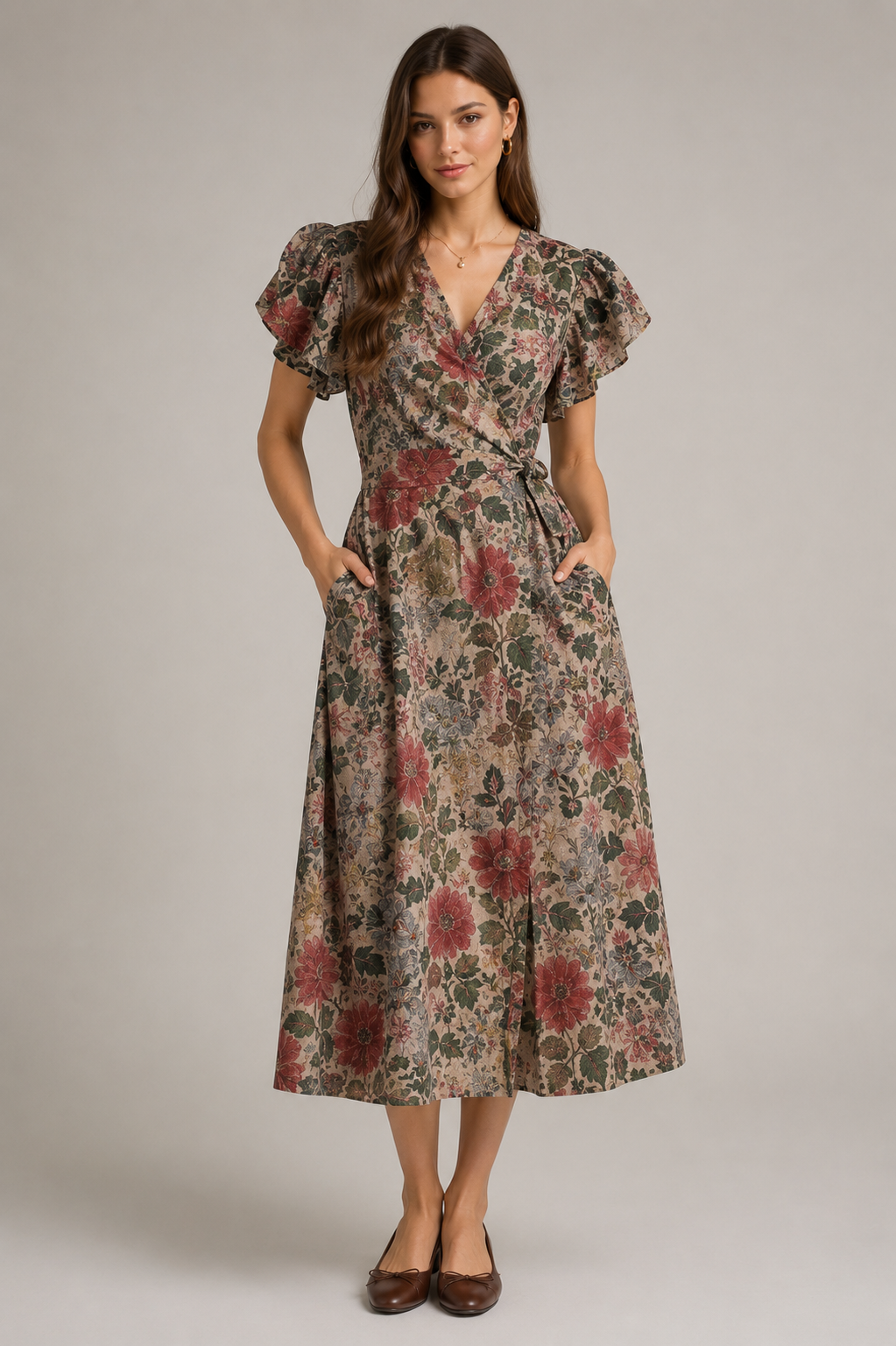 Zuri Midi Dress