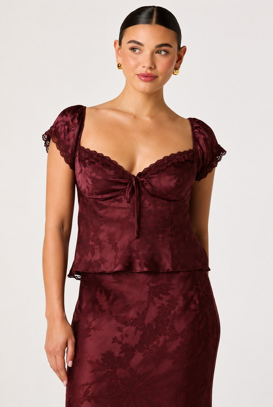 Audrey Sweetheart Top
