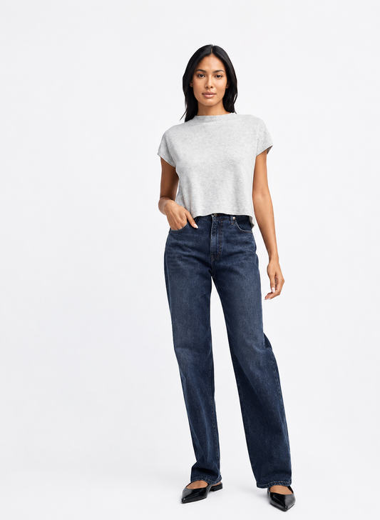 Jane Cashmere Crew Neck Tee