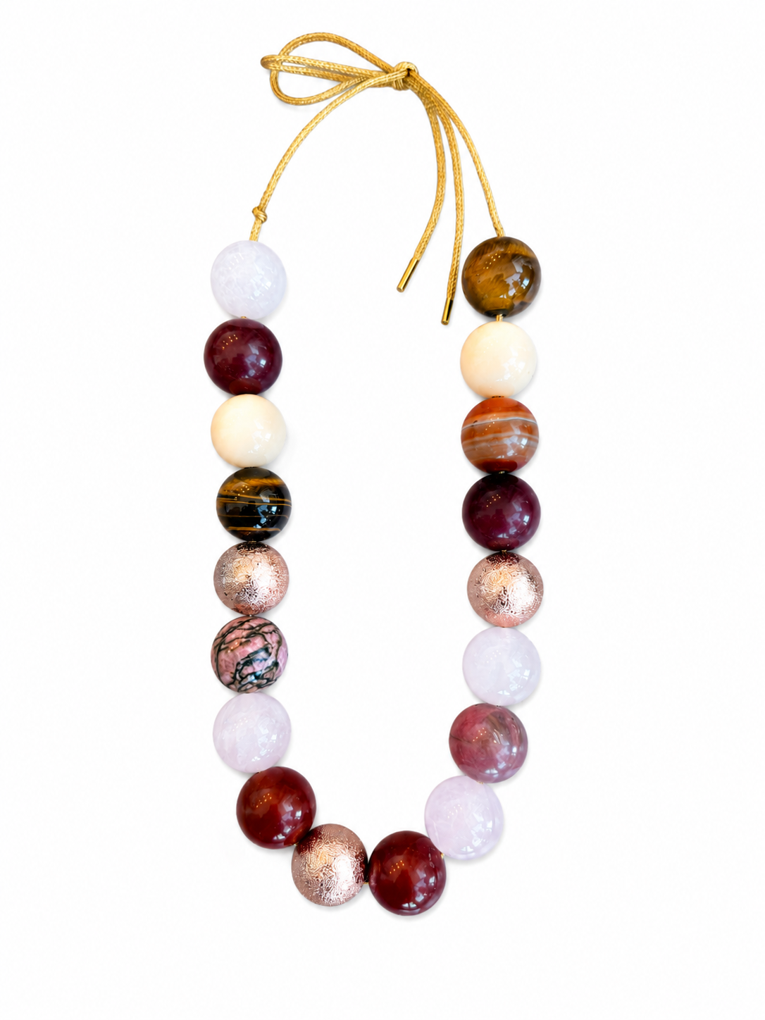 Prism Royale Bubblegum Beaded Necklaces