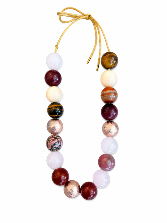 Prism Royale Bubblegum Beaded Necklaces