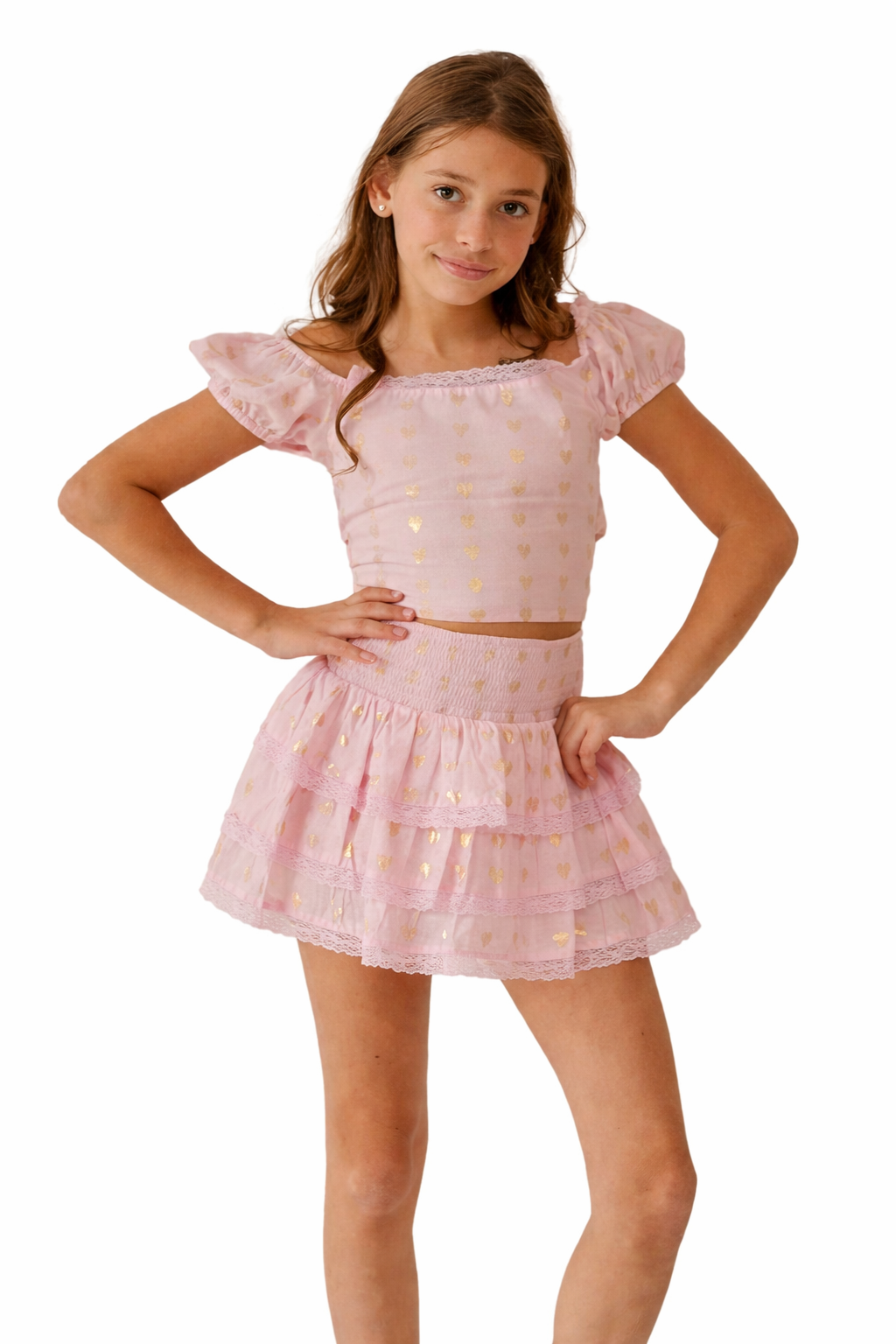 Girls Noa Tie Back Top
