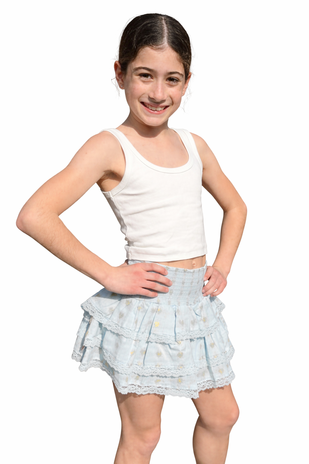 Girls Harlow Heart Cut Out Tank