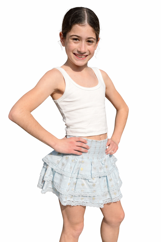 Girls Harlow Heart Cut Out Tank