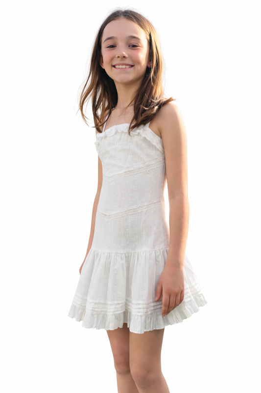 Sally Girls White Dress