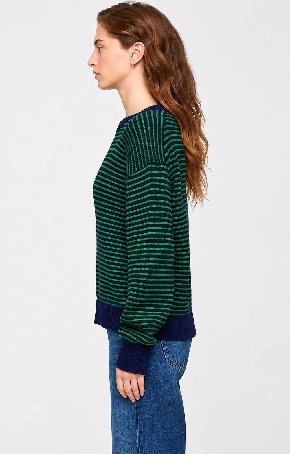 Aura Relaxed Crew Neck Sweater