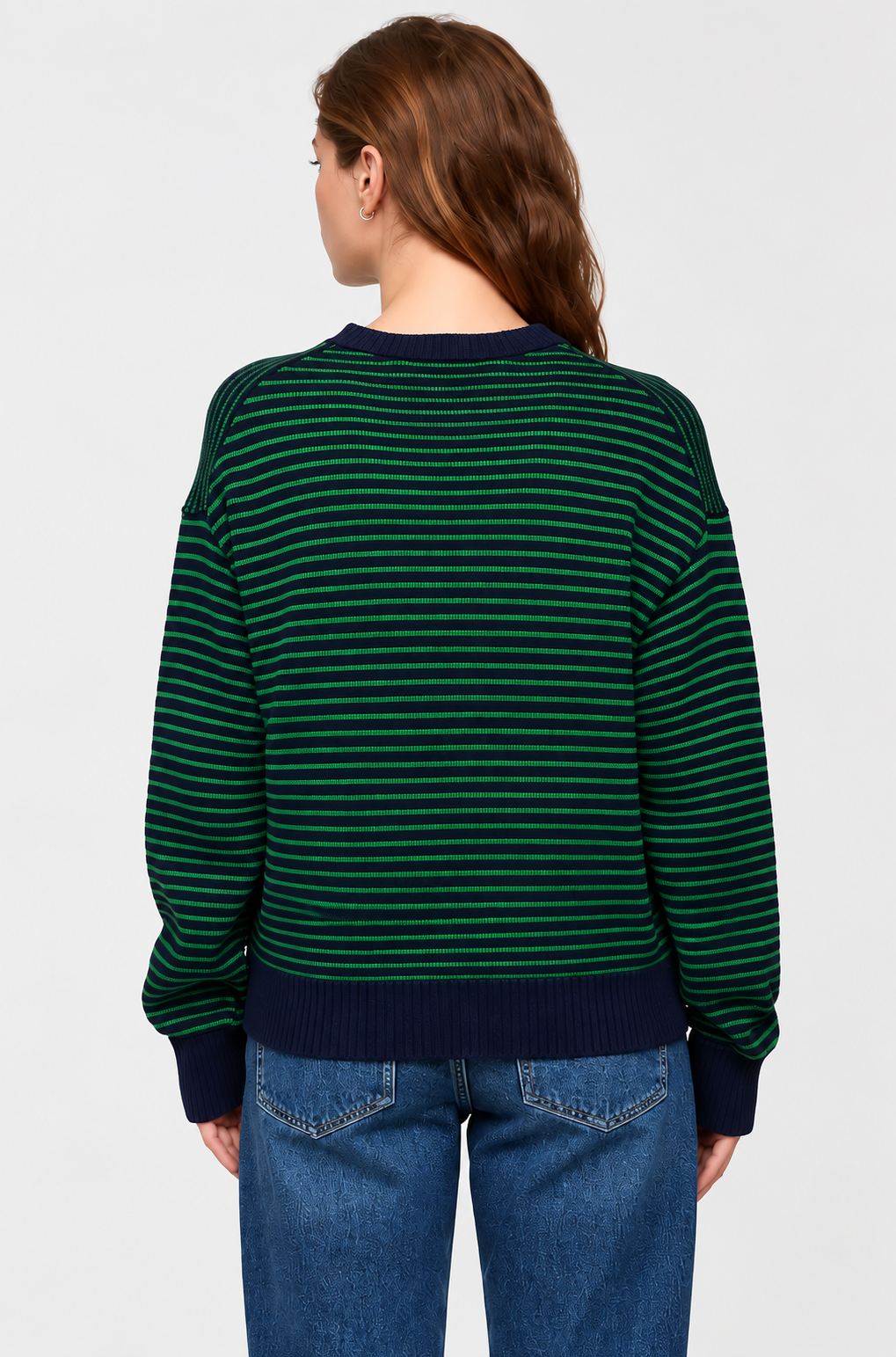 Aura Relaxed Crew Neck Sweater