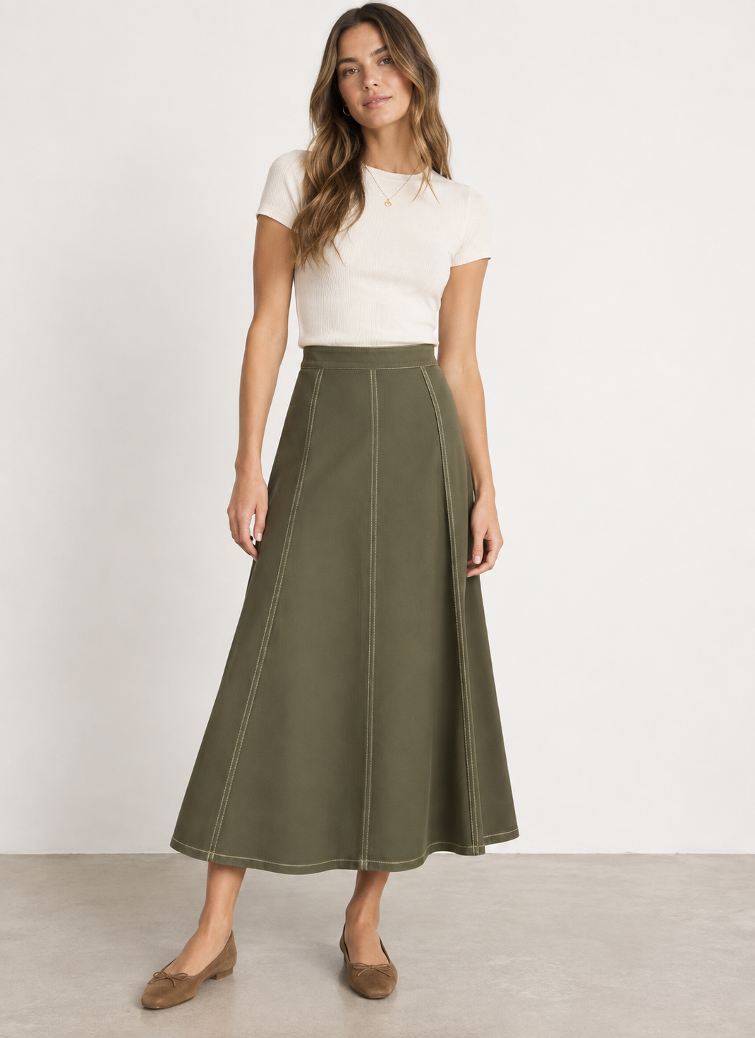 Bina Midi Skirt