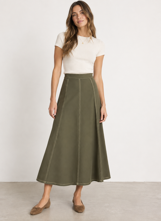 Bina Midi Skirt
