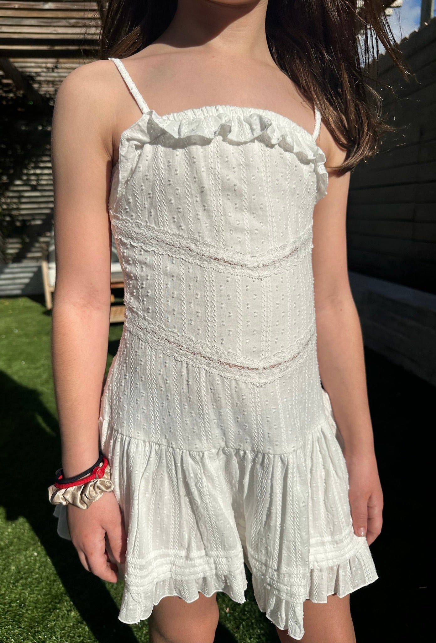 Sally Girls White Dress
