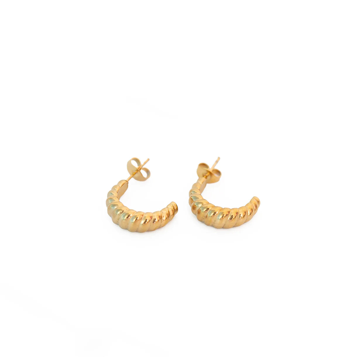 Golden Thread CZ Huggies