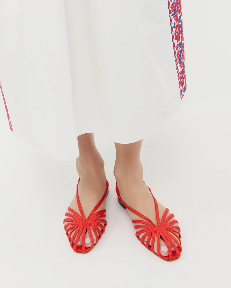 Devon Lattice Slingback Sandal