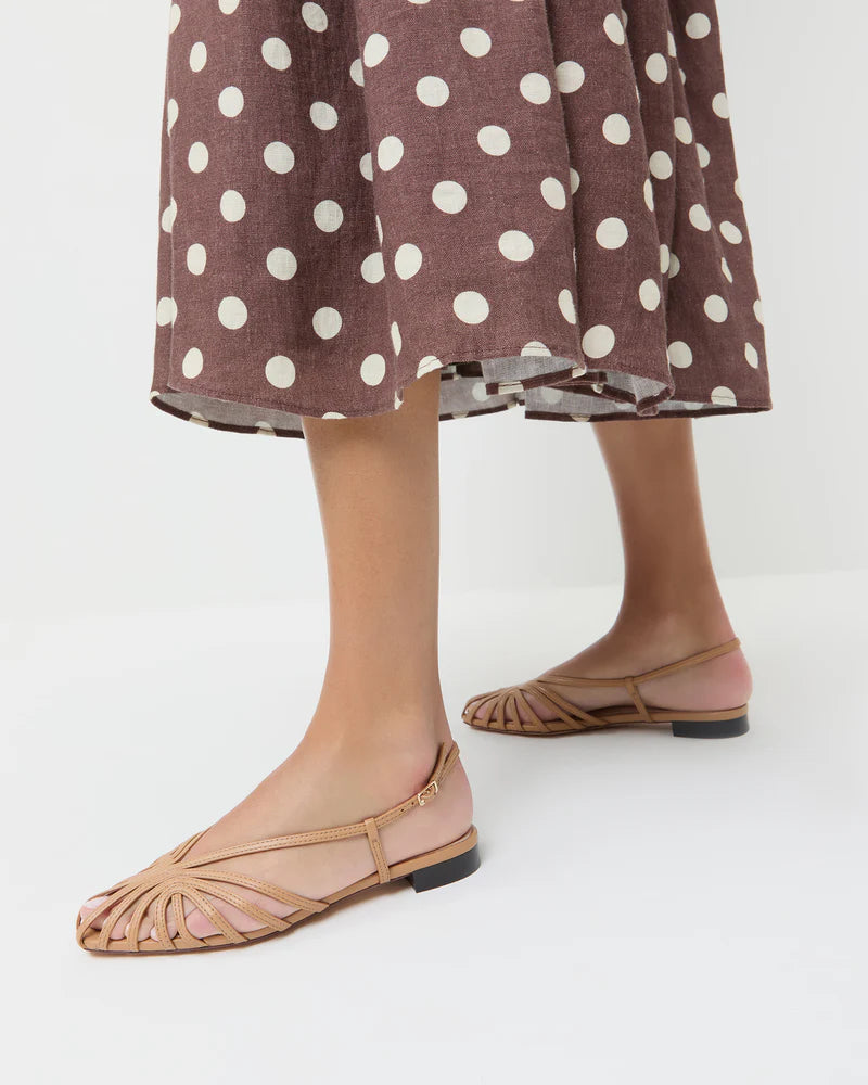 Devon Lattice Slingback Sandal