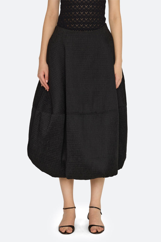 Evora Bubble Midi Skirt